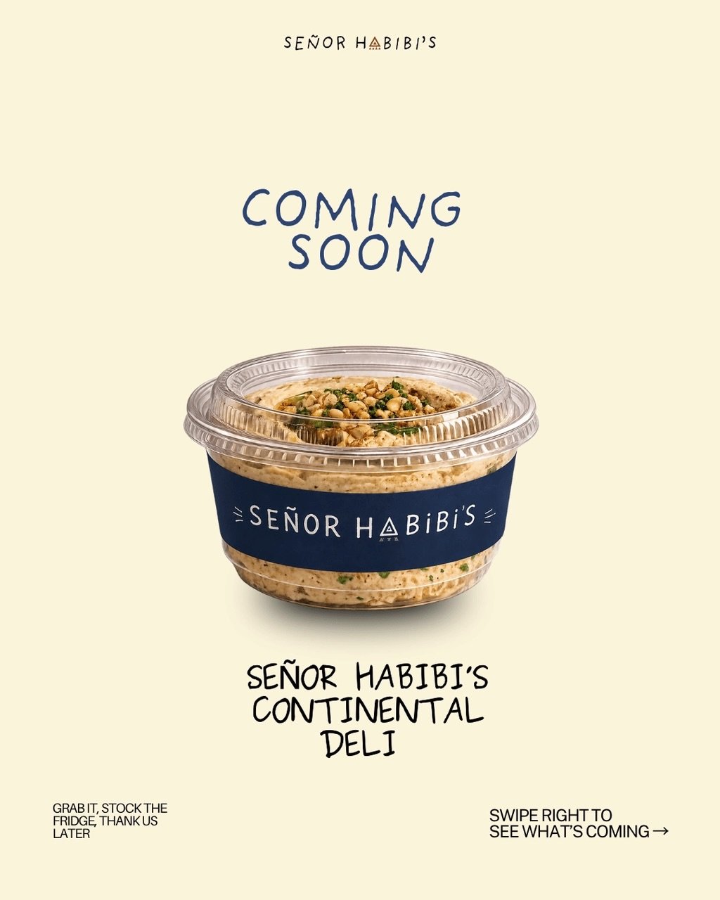 COMING SOON&hellip;. OUR SE&Ntilde;OR HABIBI&rsquo;S CONTINENTAL DELI 👀🥙

Think loaded wraps, fresh kebabs, takeaway dips, Habibi&rsquo;s Bowls for and a deli fridge stocked with the good stuff 🫒

What are you grabbing first?

#senorhabibis #terri