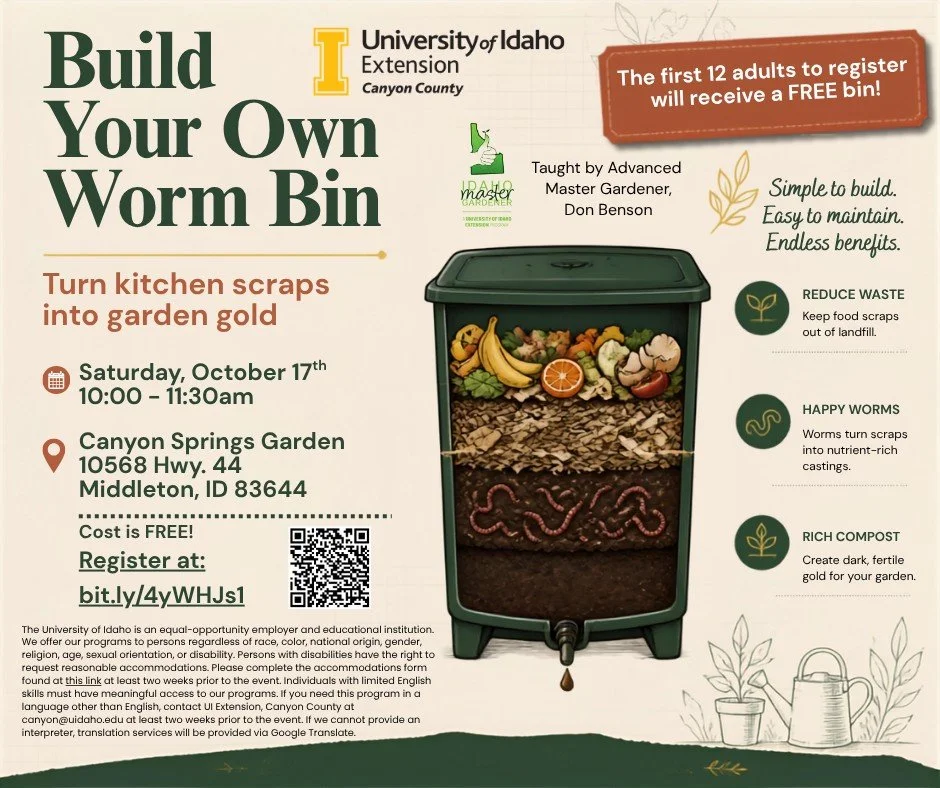 Build Your Own Worm Bin