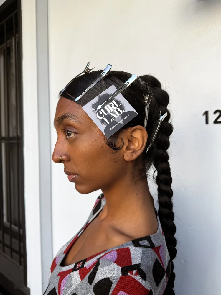 Real Curl Lab client transformation