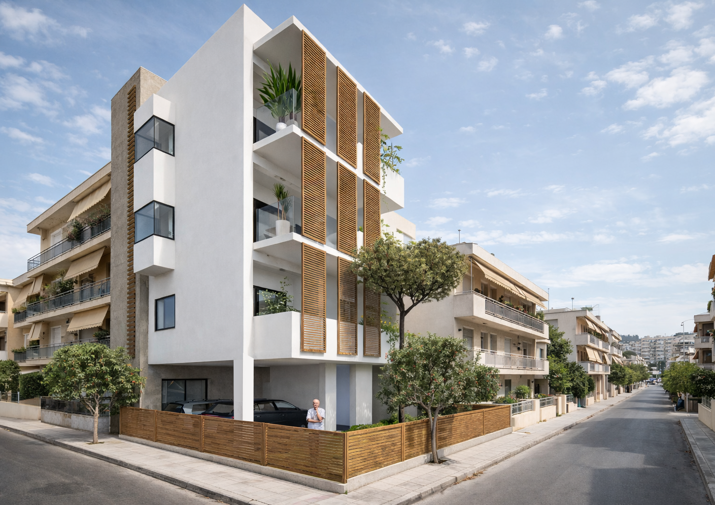 Polykatoikia in Peristeri