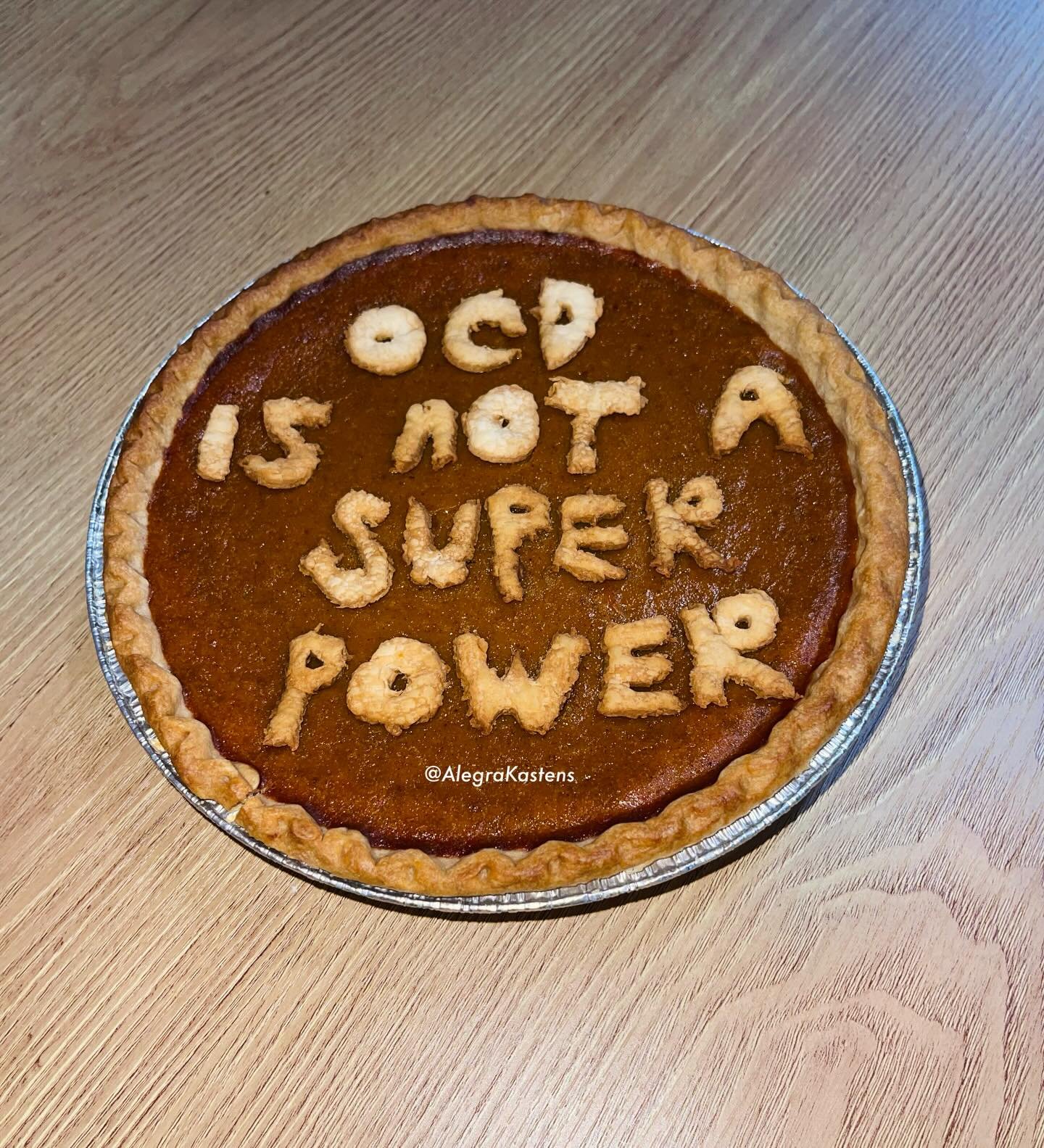 One thing you don&rsquo;t have to be grateful for: OCD 📣 OCD almost ended my life.
.
OCD terrorized me 24/7 with vile intrusive thoughts and images. It attacked what I love and value most: kids and motherhood. It made me terrified to sleep. It made 