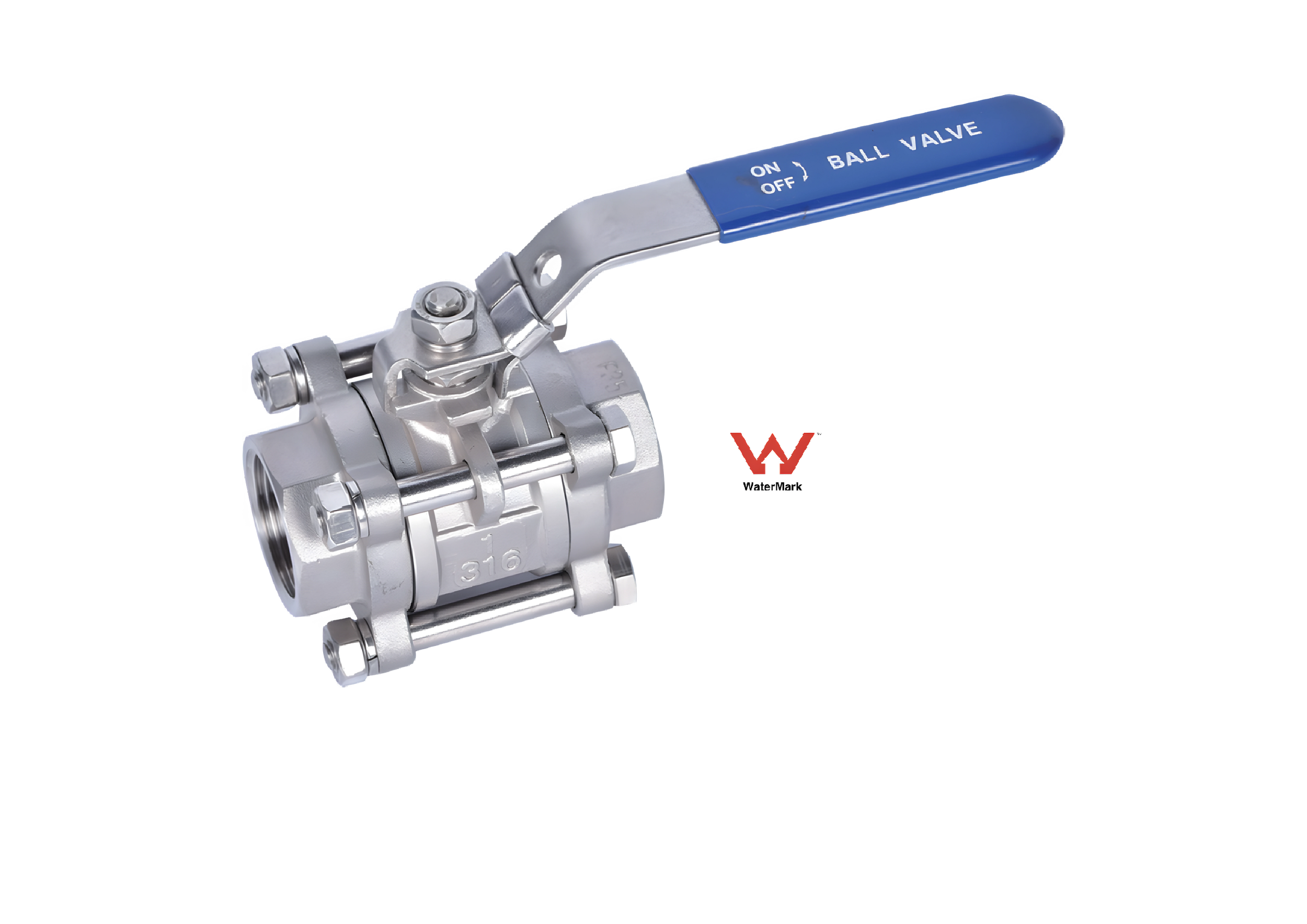 KW50 - 3 Piece Ball Valves