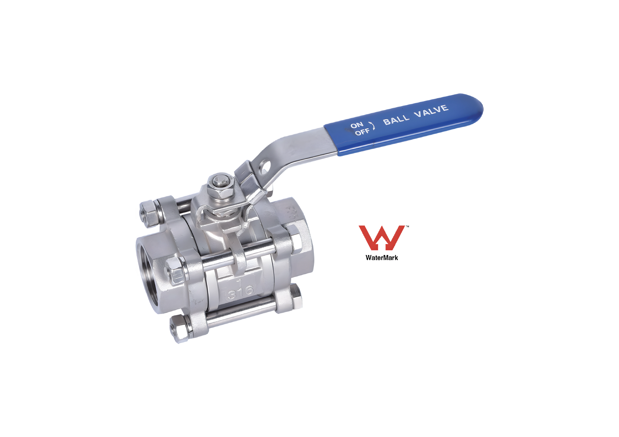 KW50 3 Piece Ball Valves