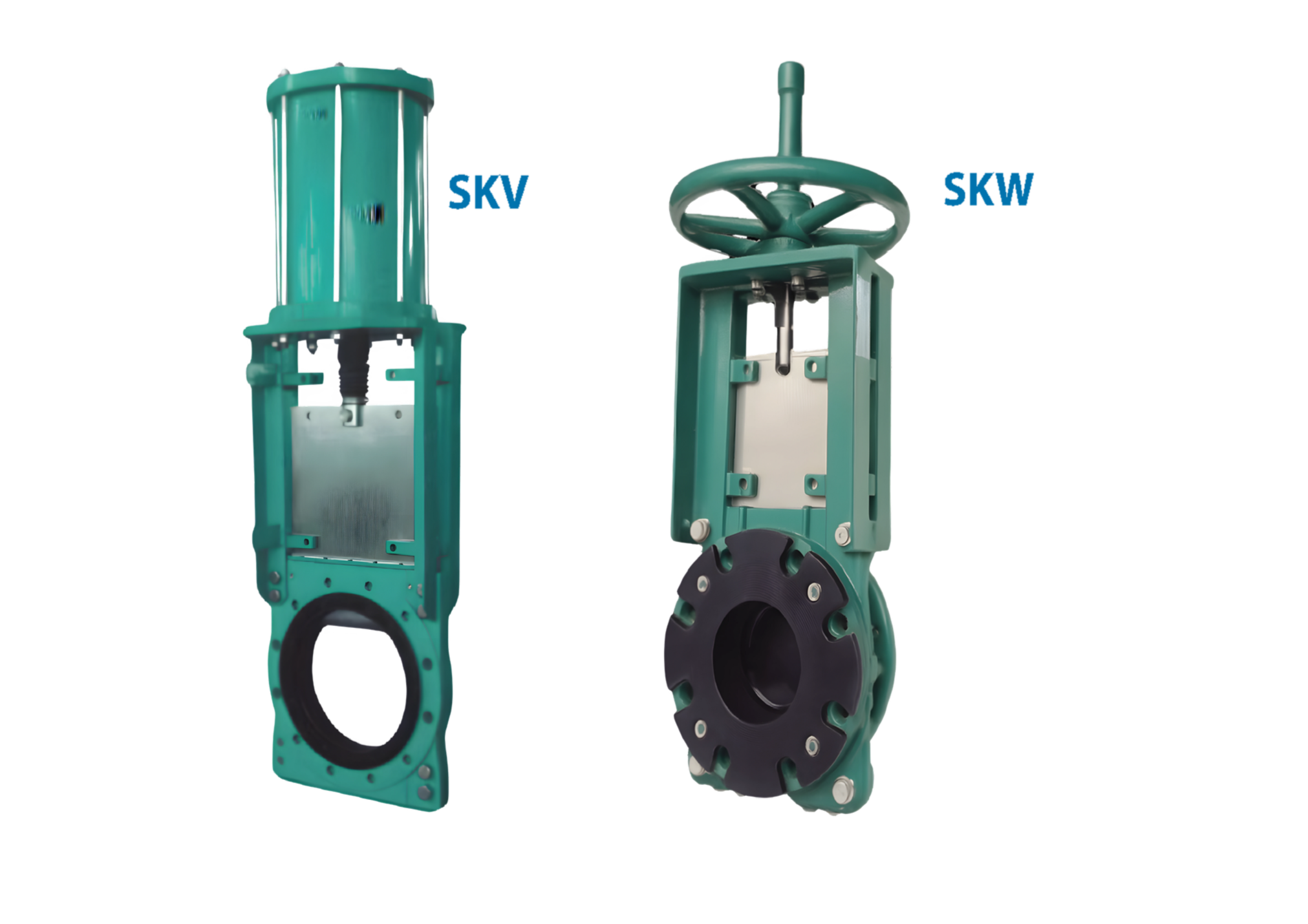 Knife gate Valves SKV and SKW Series