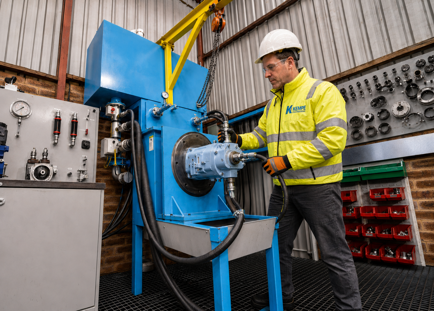Hydraulic Repair, Testing and On-Site Servicing