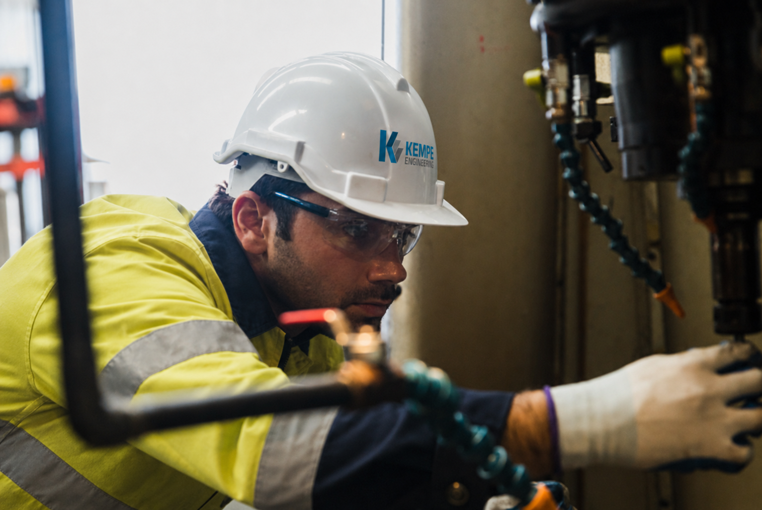 Kempe Engineering delivers Australia-wide maintenance, projects, fluid power and valves, automation and manufacturing—OEM parts, rotable programs, shutdowns and rapid support for mining, manufacturing, power generation, food/dairy and recycling.