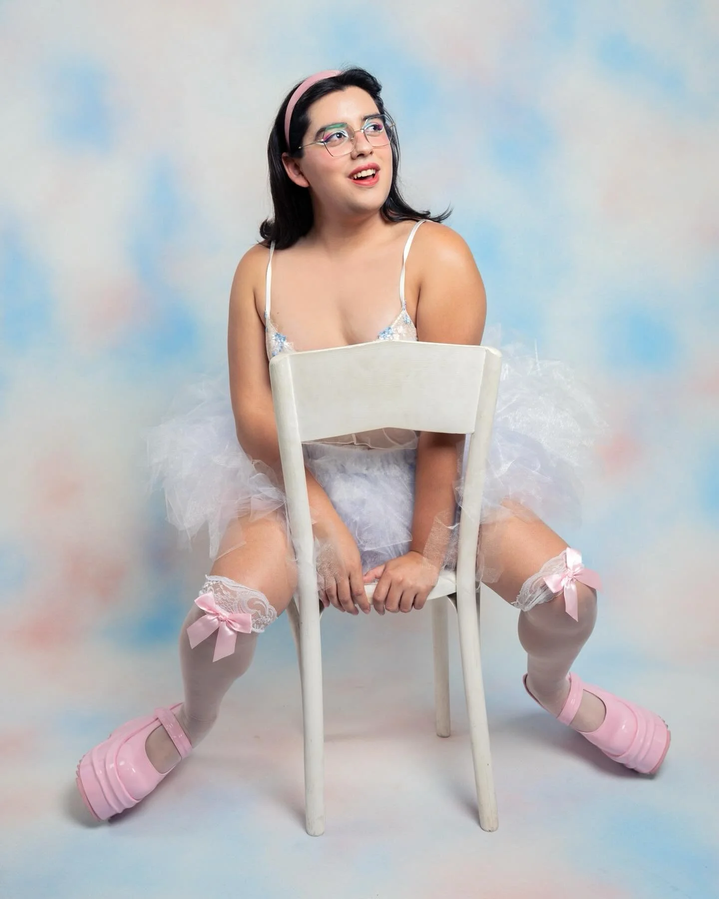 Some recent studio fun! She absolutely ate these up, thanks Jo for being a great model!