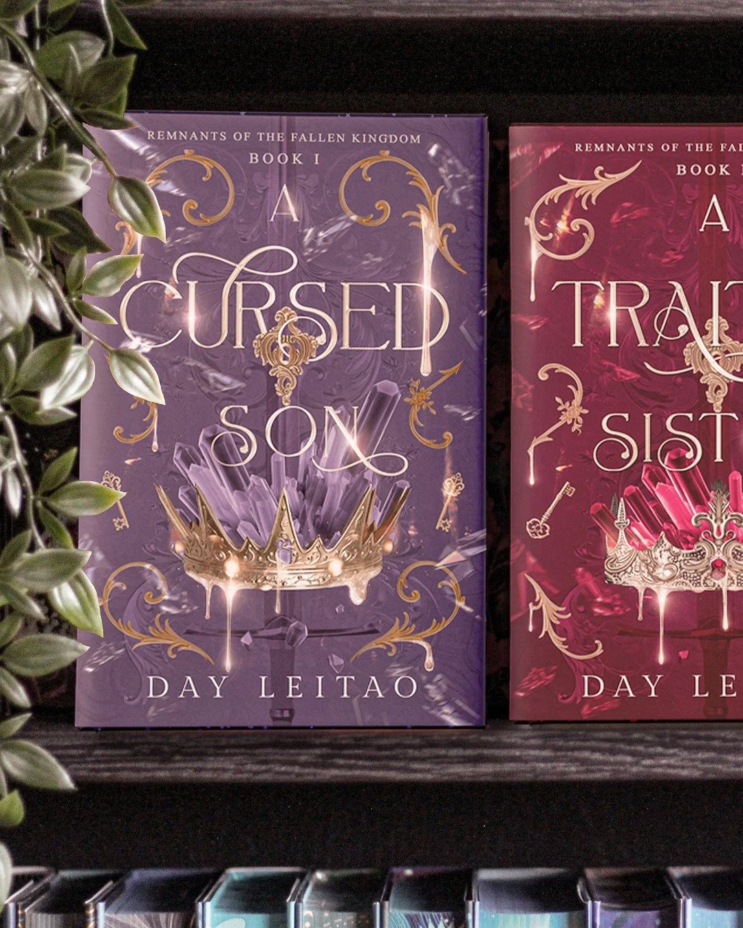 ⋆˖⁺‧☽ MTMC Tour ☾‧⁺˖⋆

Welcome to my stop on the Bookstagram &amp; Creative Tour for the Kickstarter Editions of the Remnants of the Fallen Kingdom series by @day_leitao 💫

If you love fae romantasy wrapped in sharp wit, layered magical politics, an