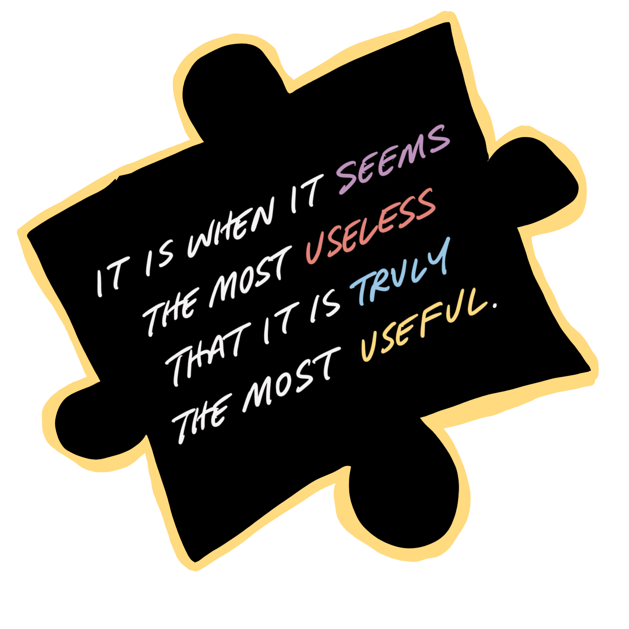 Matter Matters Volume 56 - It Is When It Seems The Most Useless That It Is Truly The Most Useful