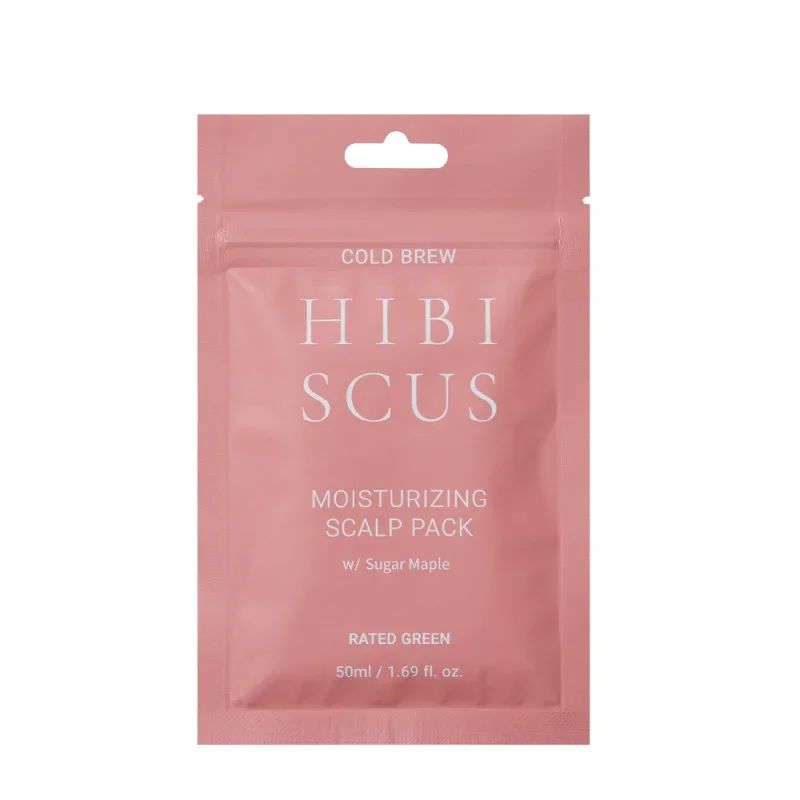 HIBI SCUS Drėkinanti plaukų kaukė “Cold Brew Hibiscus Moisturizing Scalp Pack w/ Sugar Maple”