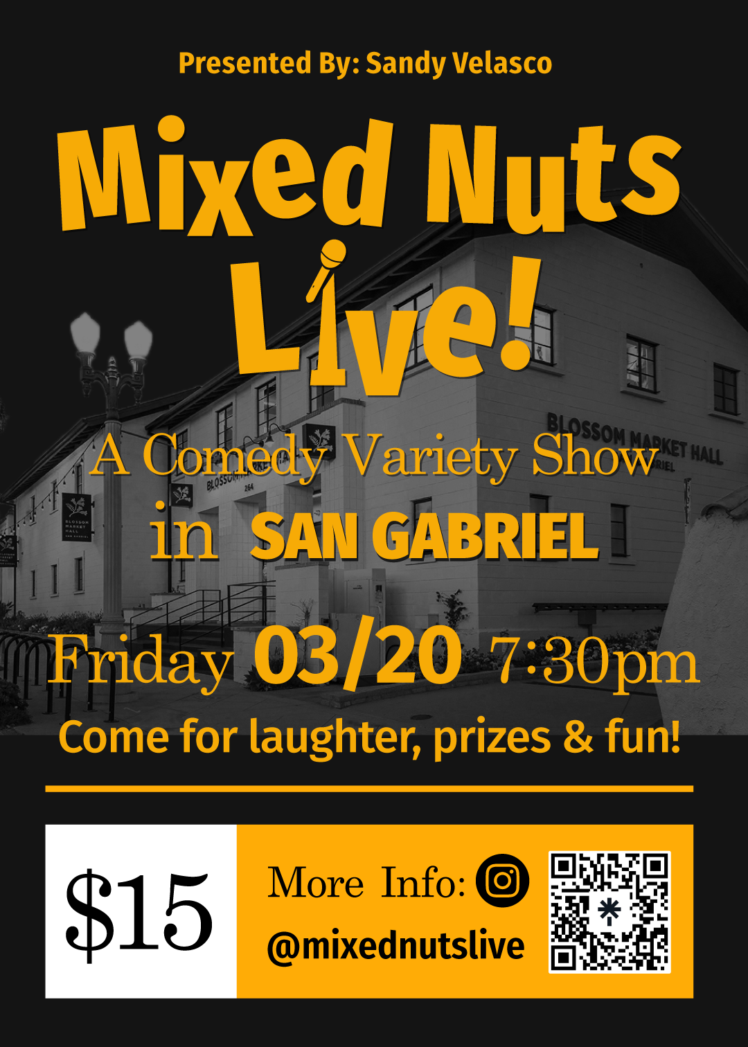 Mixed Nuts Live! Comedy Variety