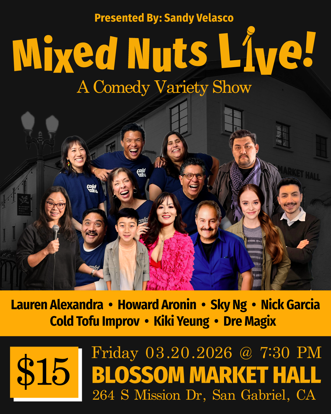 Mixed Nuts Live! Comedy Variety