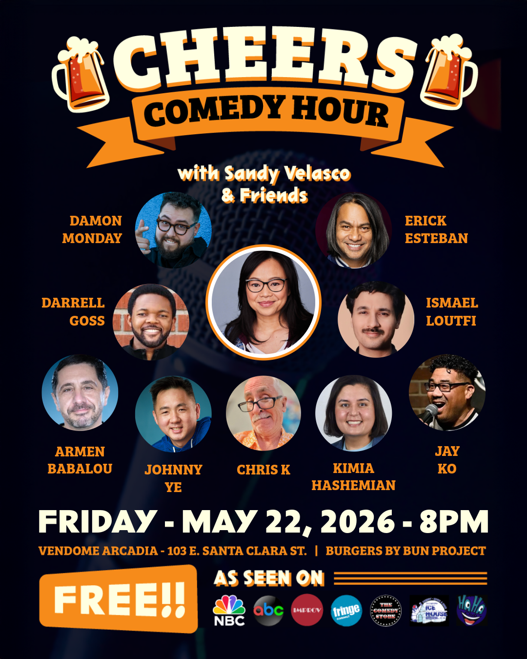 Cheers Comedy Hour