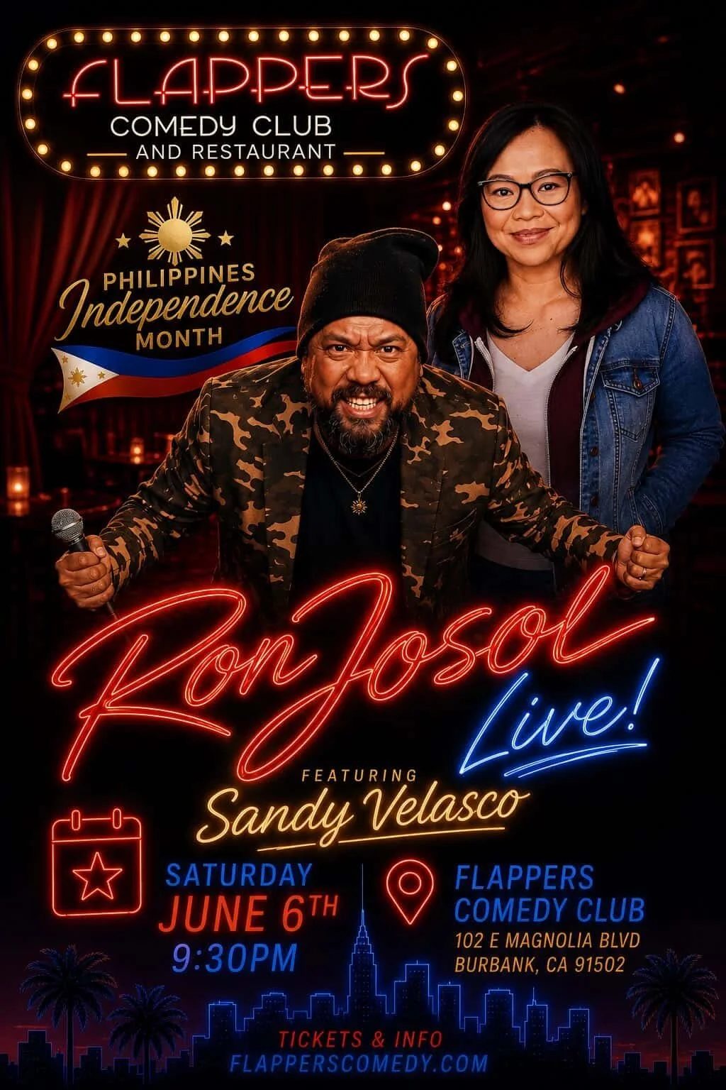 Ron Josol Live! Feat Sandy Velasco