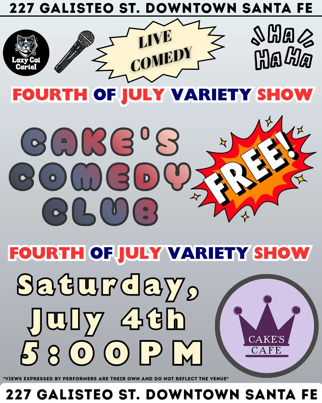 Fourth of July Variety Show
