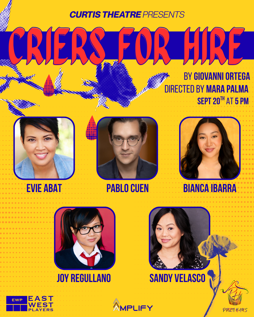 CRIERS FOR HIRE Presented by East West Players