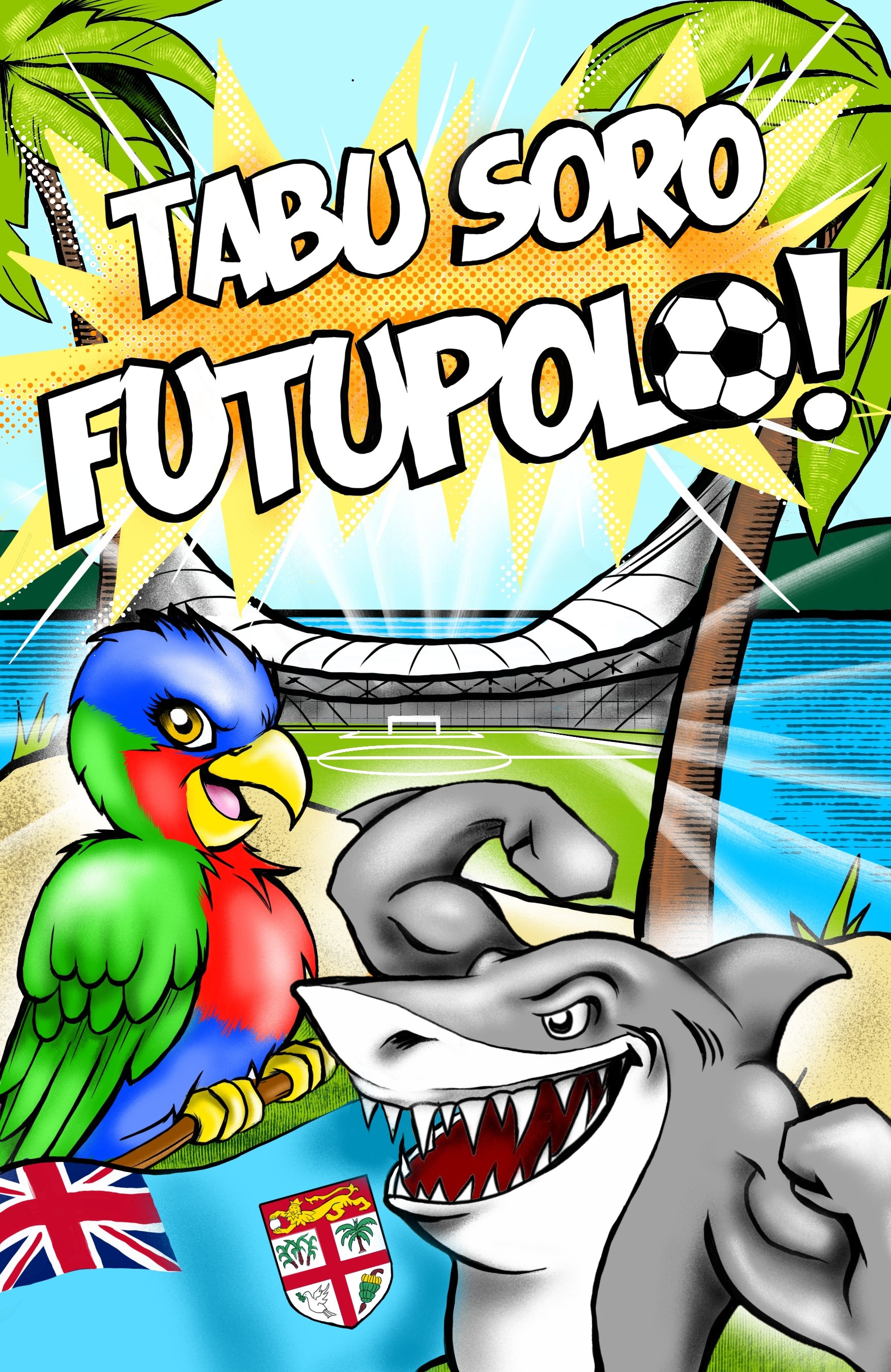 Fiji Football Association / Digital Comic Design