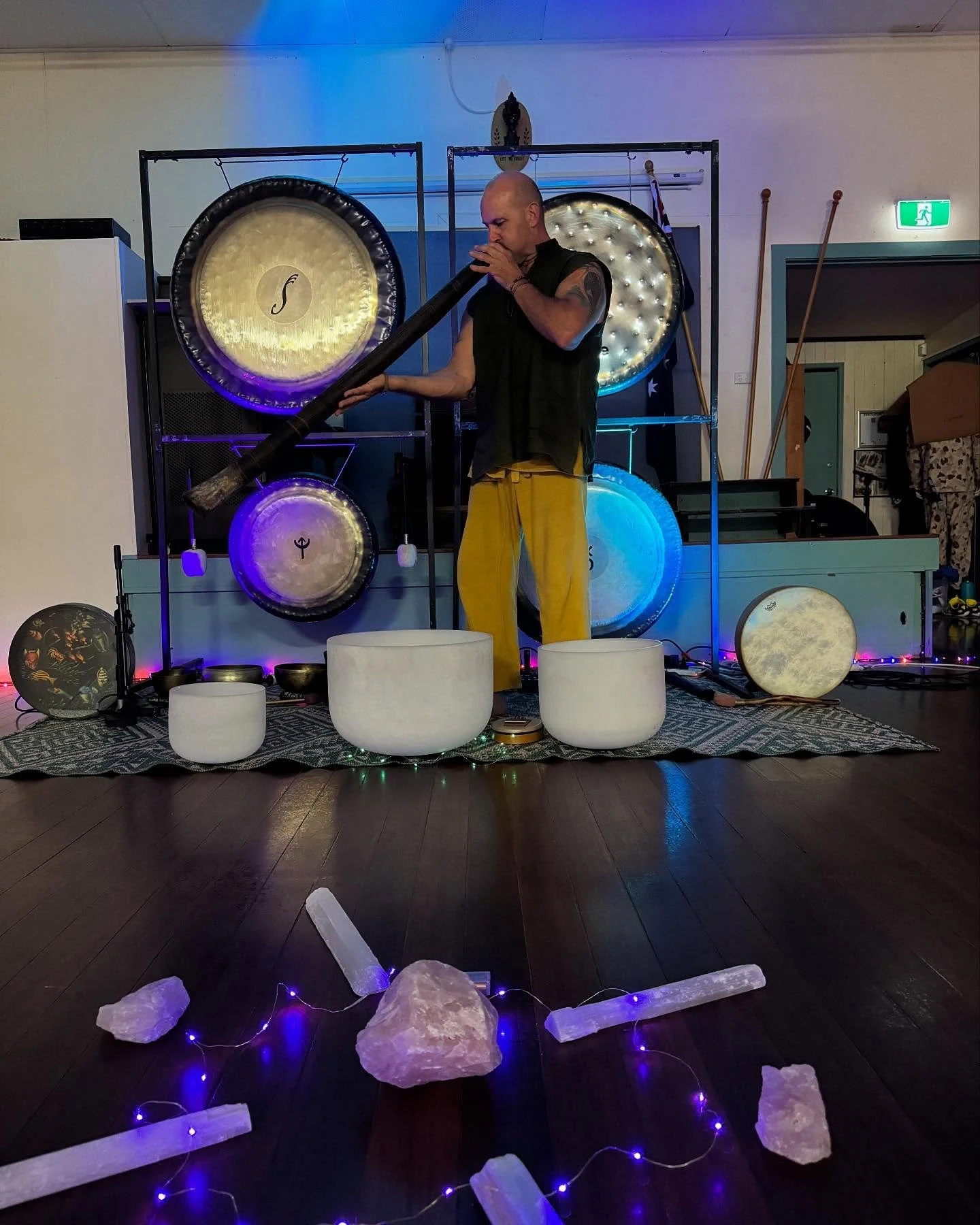 regular sound sessions every fortnight at Tinbeerwah