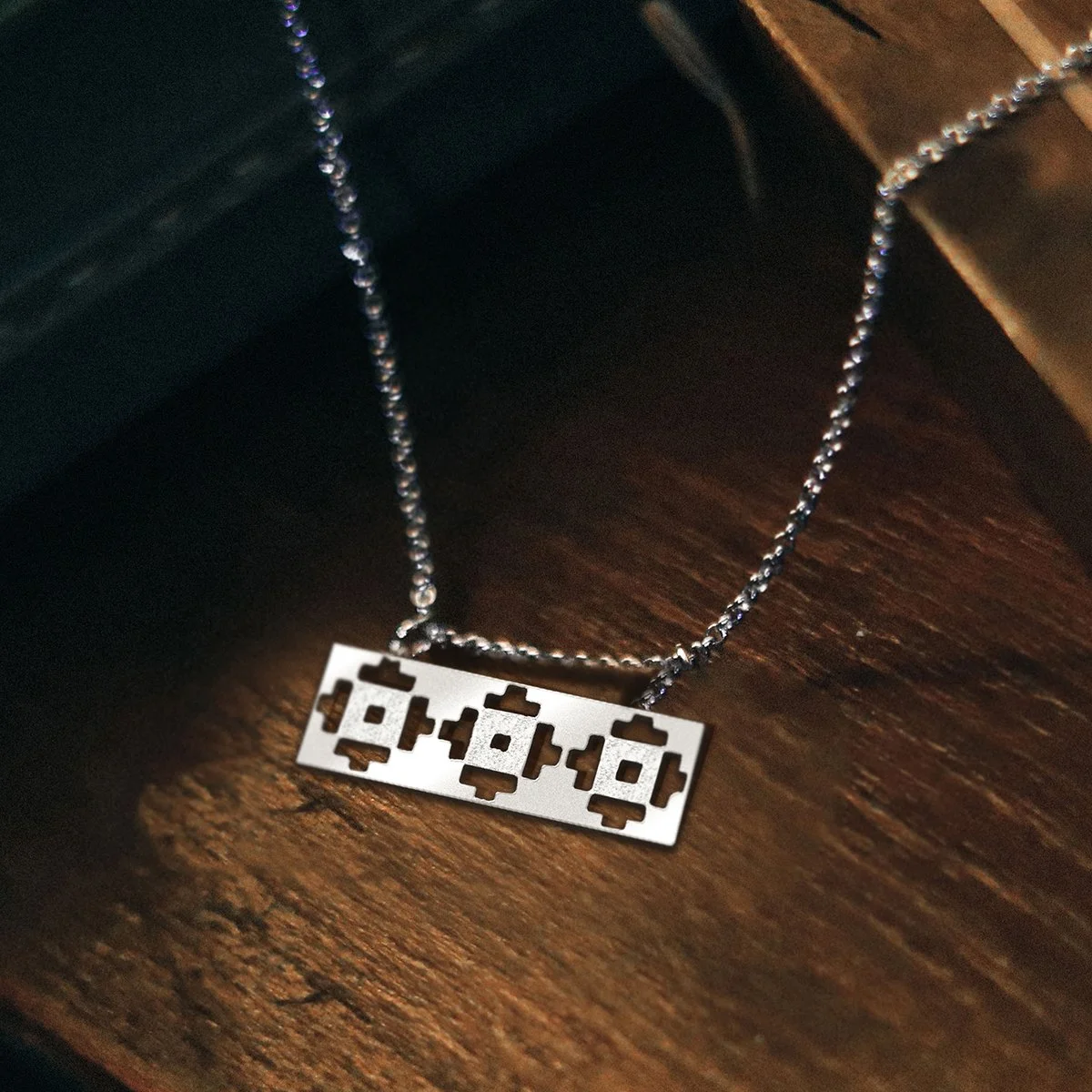 Diamond Motif Pendant