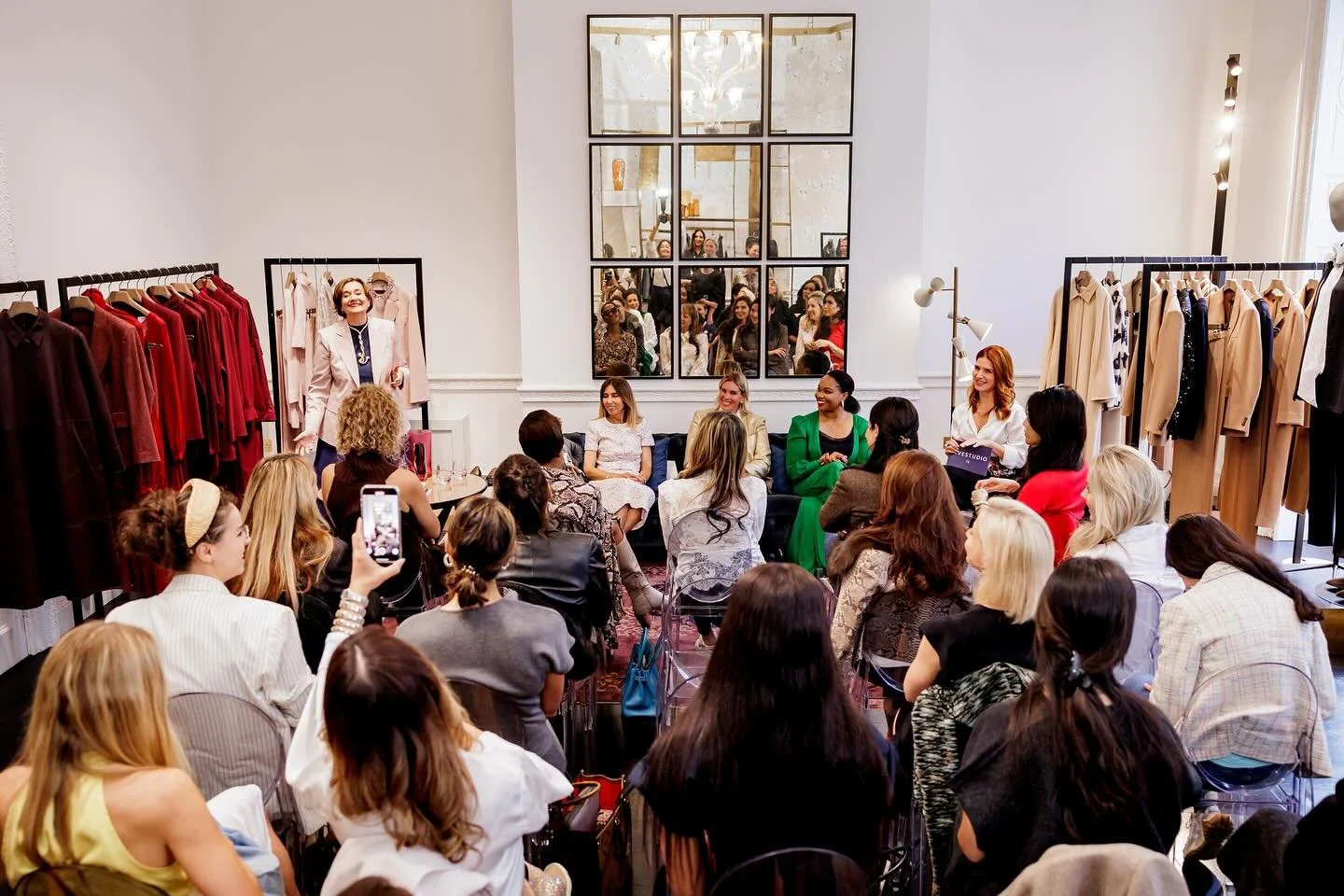 FIVESTUDIO curated and a panel in collaboration with @the.thriveclub @claavcollective and @lebeaumondeclub to celebrate women&rsquo;s empowerment and the extraordinary communities and networks that shape London.  Thank you @marinarinaldiflagshipstore