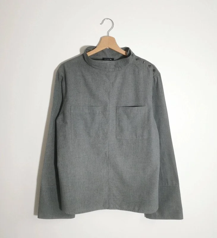 Blouse - Grise - T36 - 175€