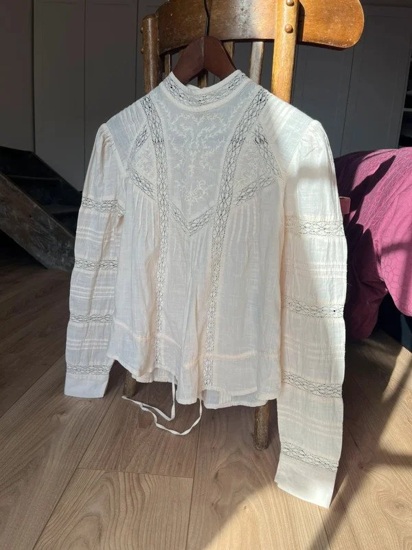 Blouse - Blanche - T36 - 80€