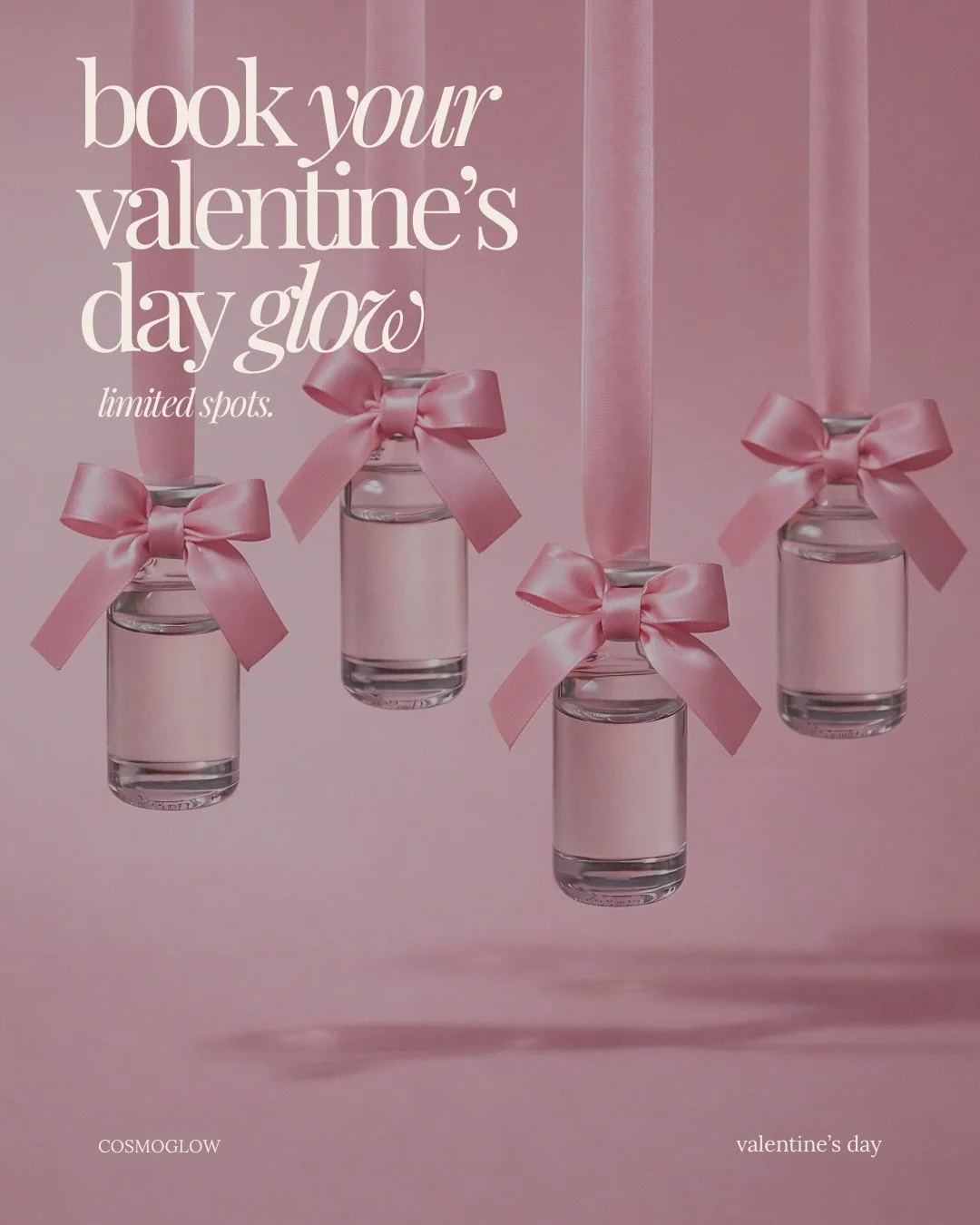 Book your Valentine&rsquo;s Day Glow ✨💘

📅 Feb 14 &amp; Feb 28
Aesthetic Medicine Days at COSMOGLOW with @dra.patriciagossen 
💉 Lips &bull; Skin &bull; Natural results
💬 Free consultations

Swipe for before &amp; afters &rarr;
DM to book 💌