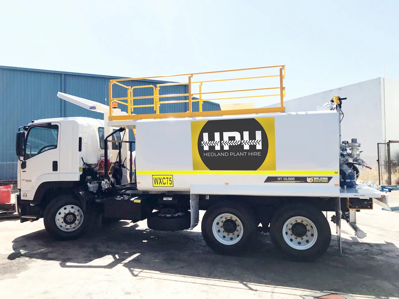 Rigid Water Carts 14000L