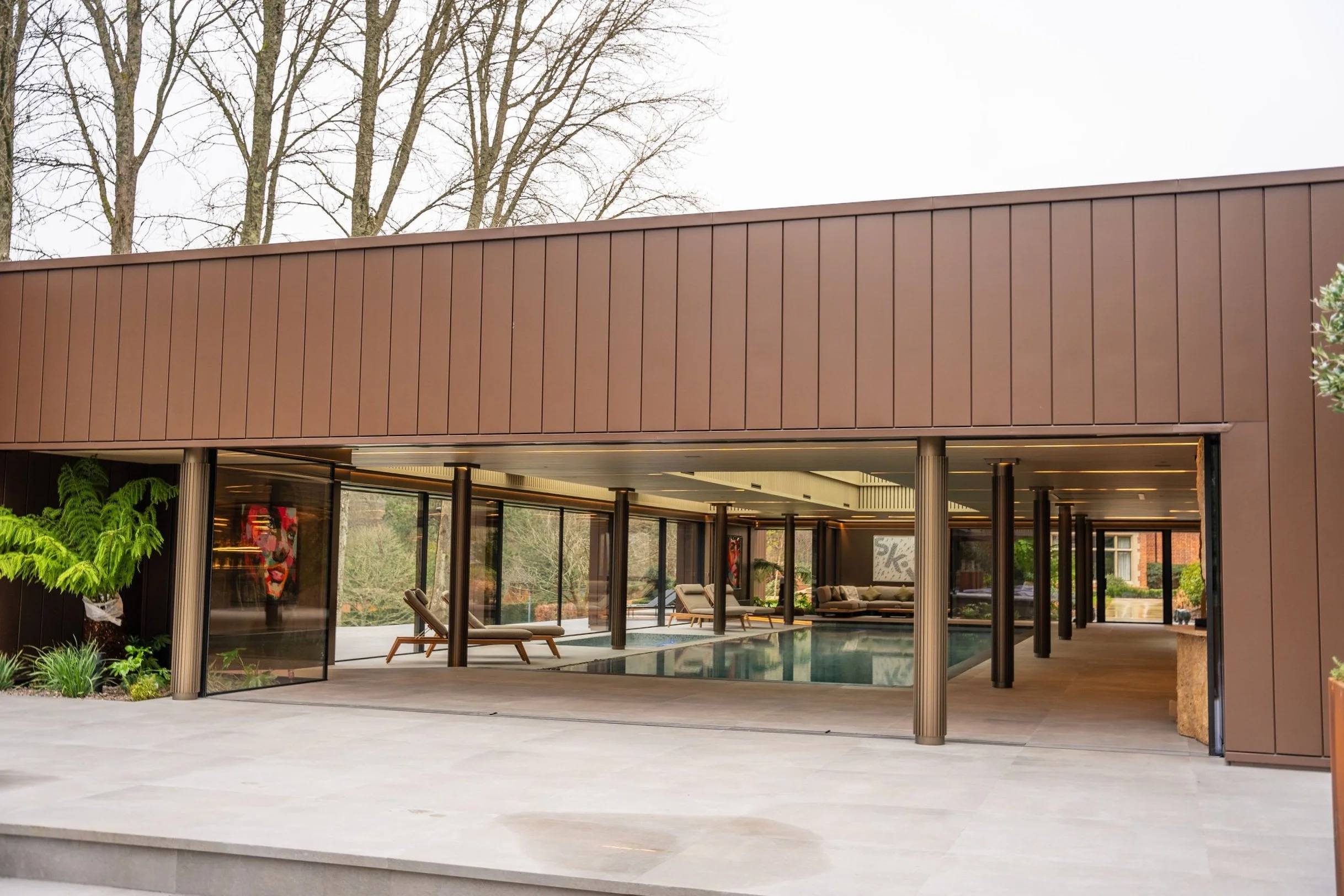 An image of the Pool House