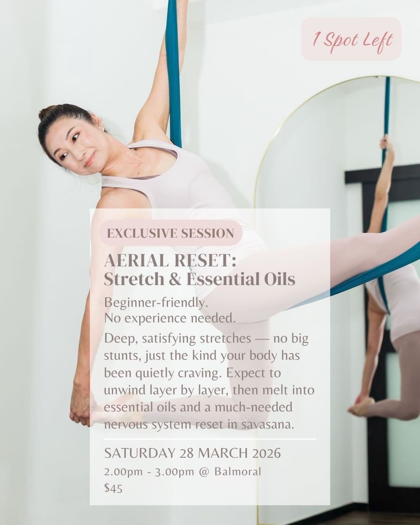 🧡 1 spot remaining.🧡

Can&rsquo;t wait to lead this lovely circle back into body and breath.

We&rsquo;ll move to soft, beautiful music and unwind with essential oils. 

A space to release the tension and breathe &mdash; simply melt.

If this feels