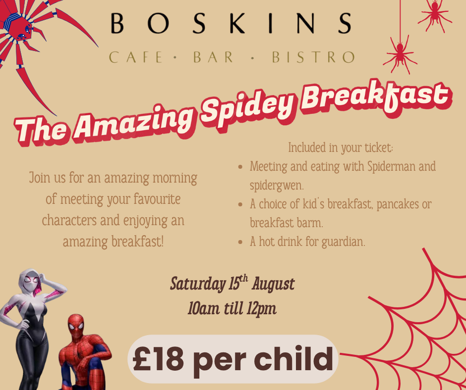 The Amazing Spidey Breakfast Deposit