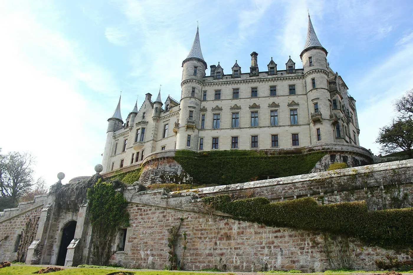 Dunrobin Castle in Golspie, Scotland