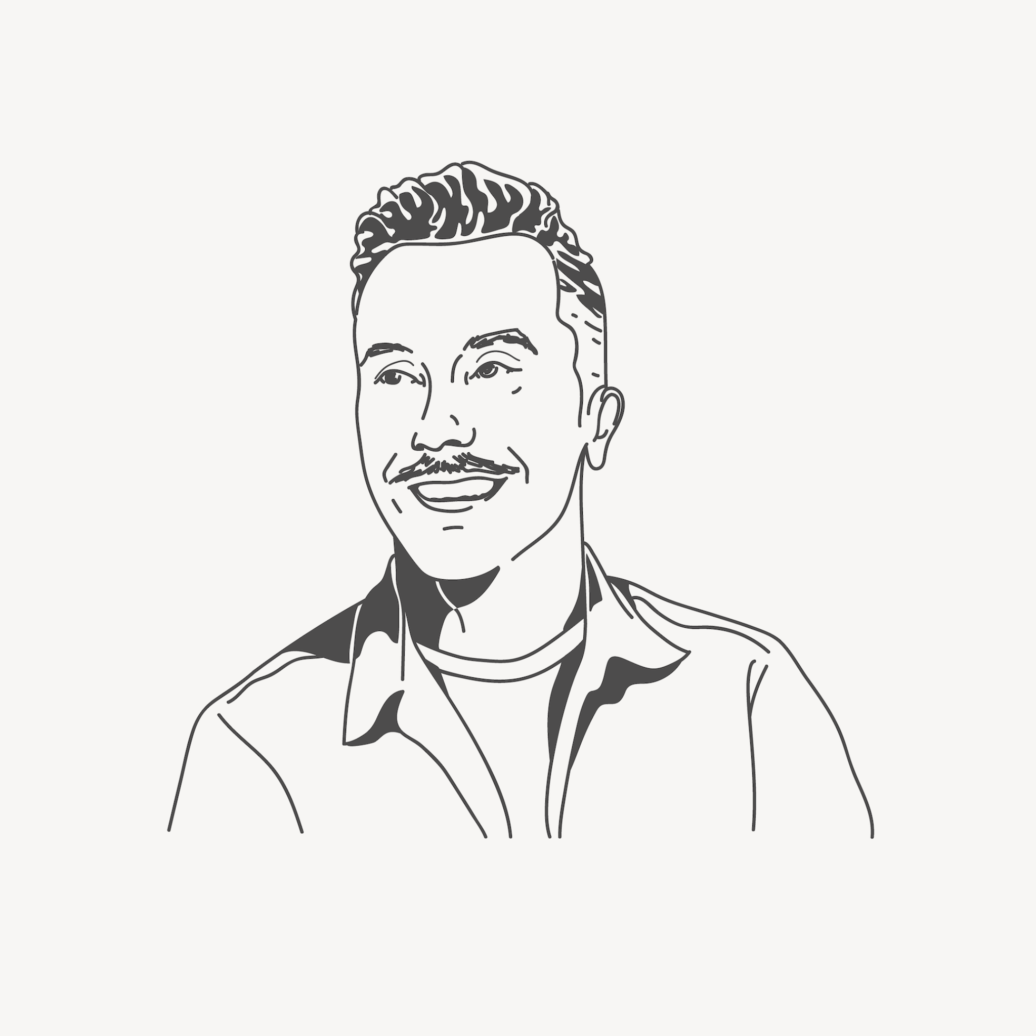 Minimalist Portrait Illustration