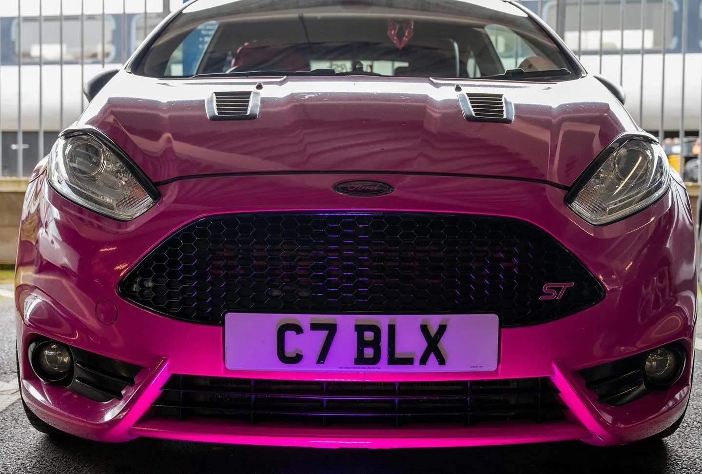 Meet Pinky The pink rocket (Ford Fiesta 2017 model) #ford #fordfiesta #car #carphotography #photography #nikon #nikonphotography #nikonz7ii