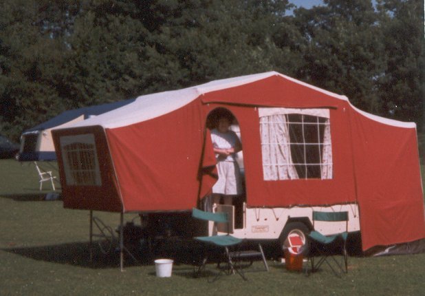A Creighton Binns folding camper.