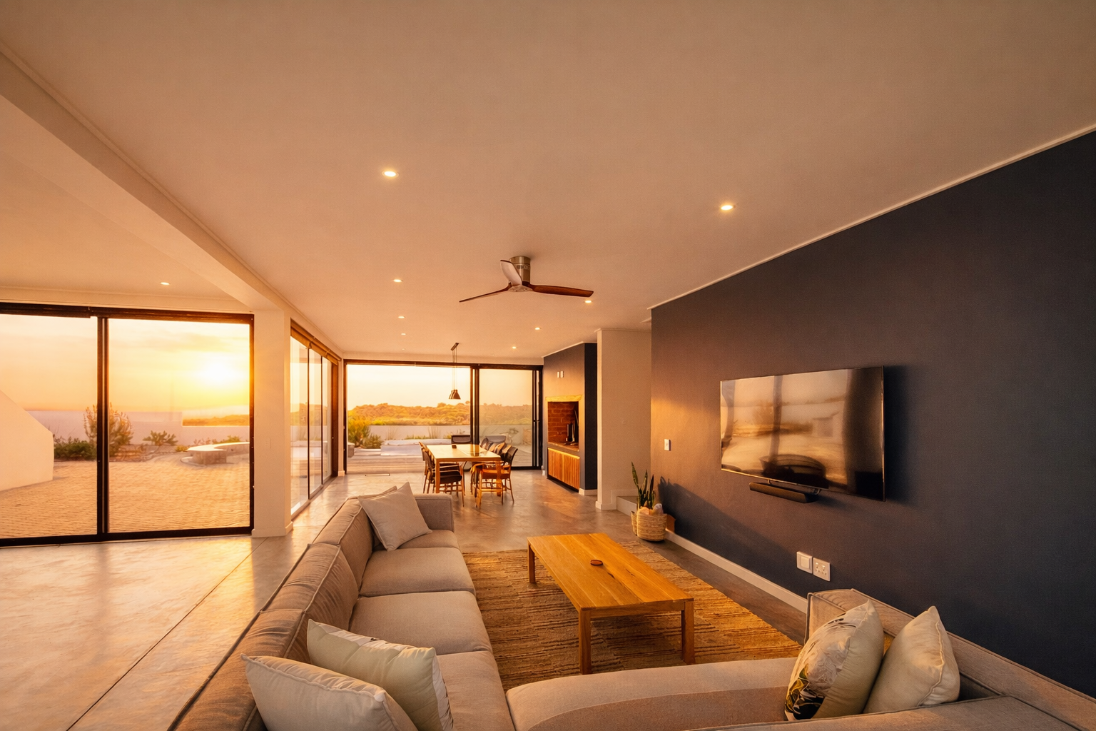 Kalaya Ridge Villa Struisbaai TV room.png