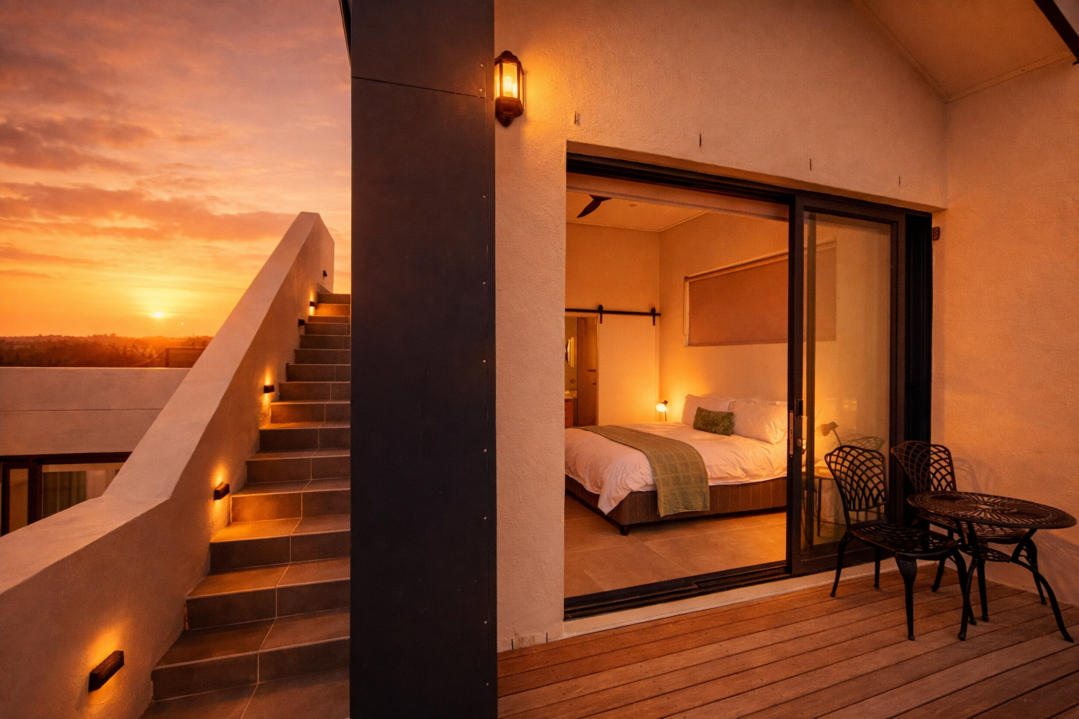 Kalaya Ridge Villa Struisbaai bedroom 2 balcony.png