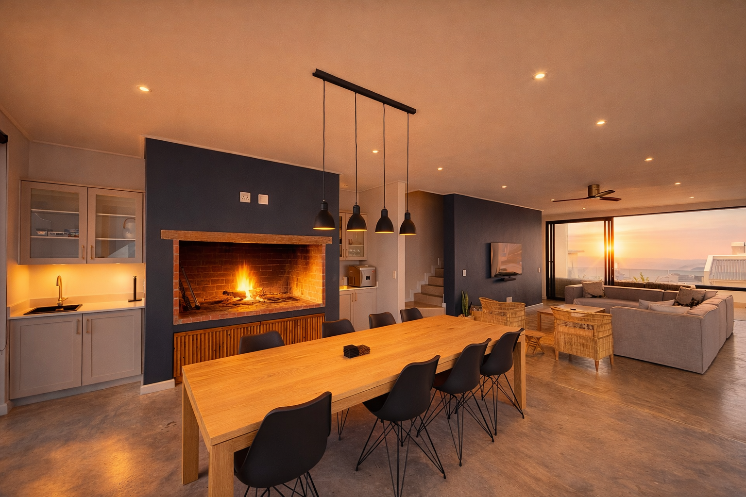 Kalaya Ridge Villa Struisbaai Braai room.png