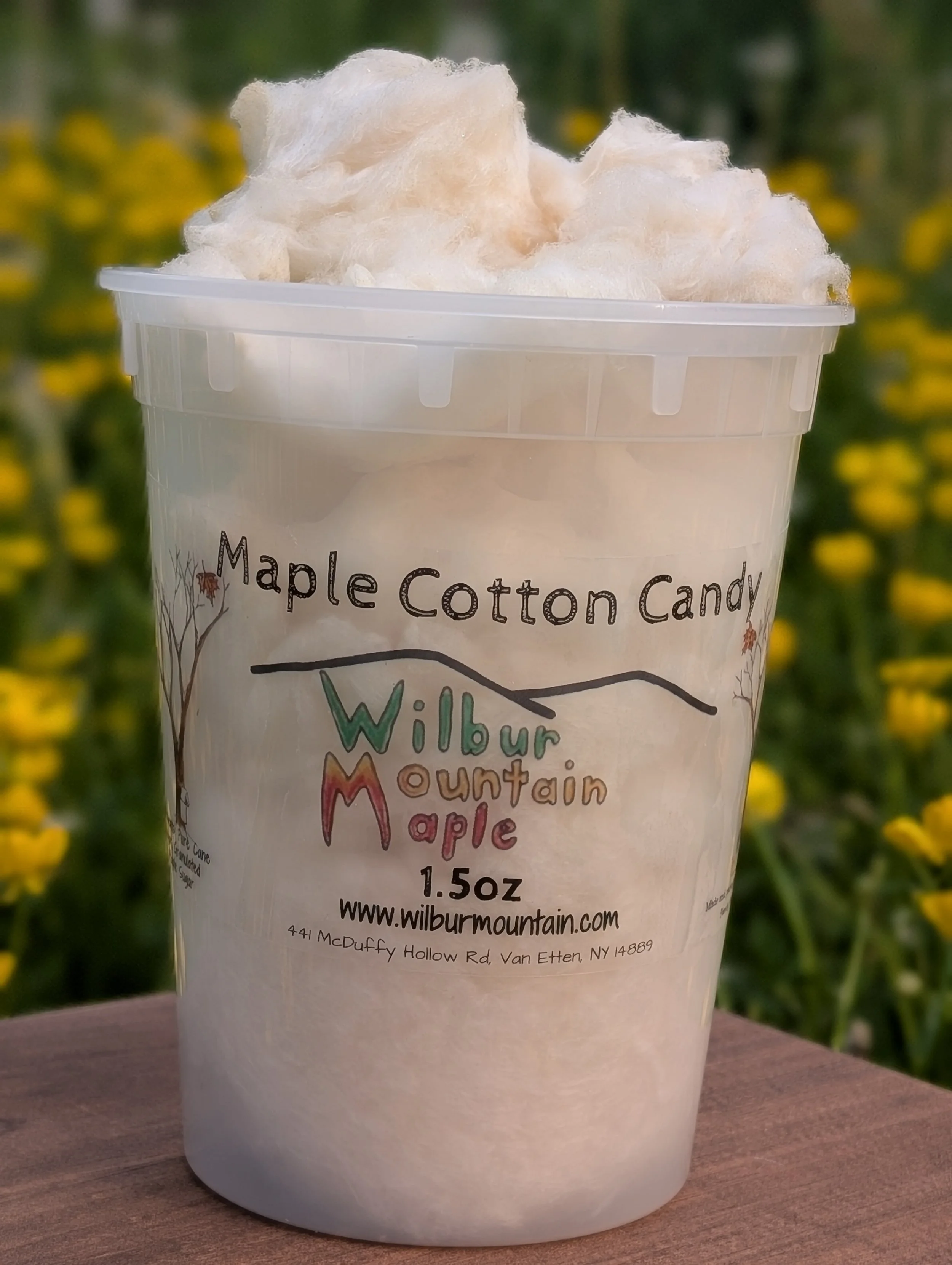 Maple Cotton Candy