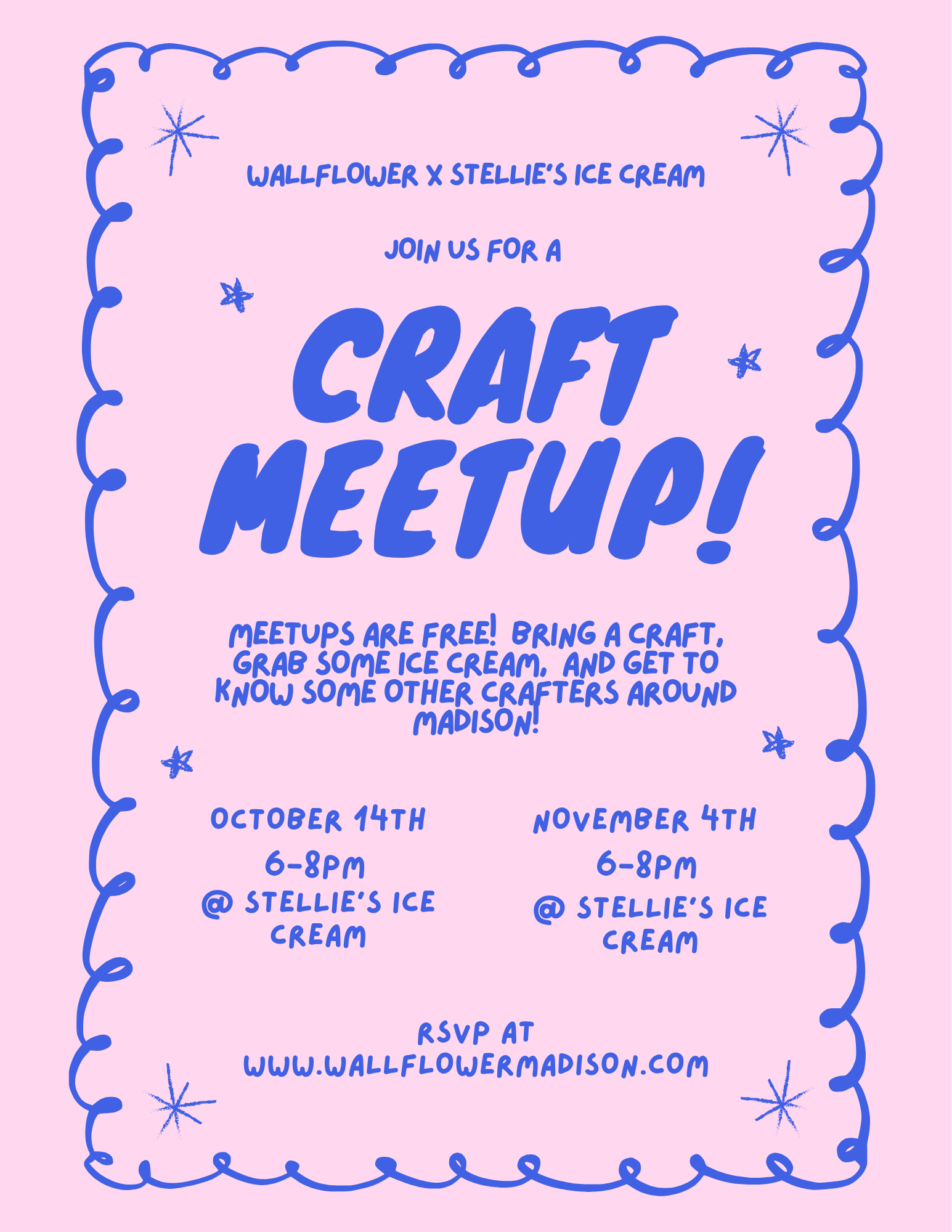 Craft Meetup (October 14th, 6-8pm)