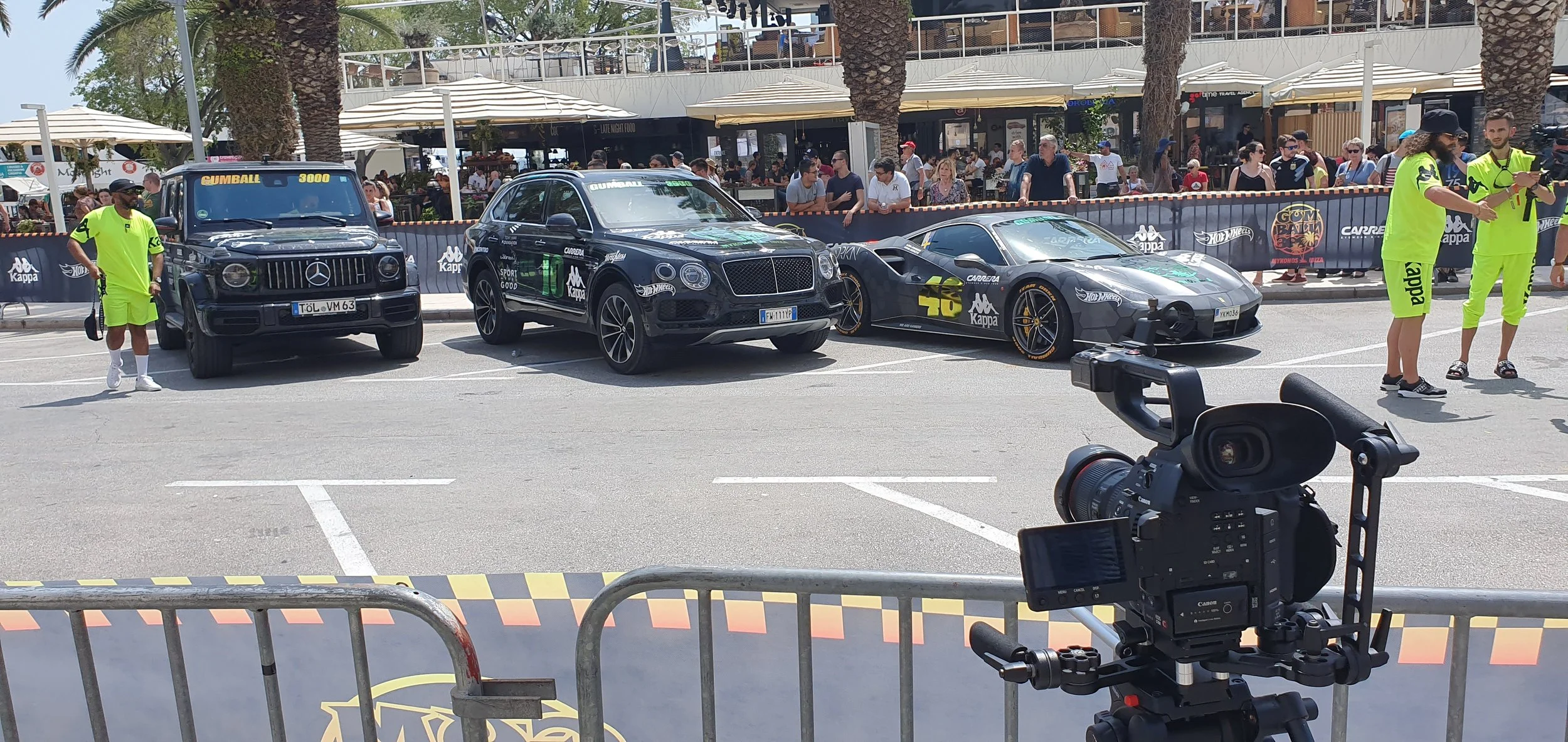 Behind the scenes of Gumball 3000 in Croatia and Montenegro with Matchpoint – ViEdo - video production, on-ground filming, drone aerials, and location management for the event.