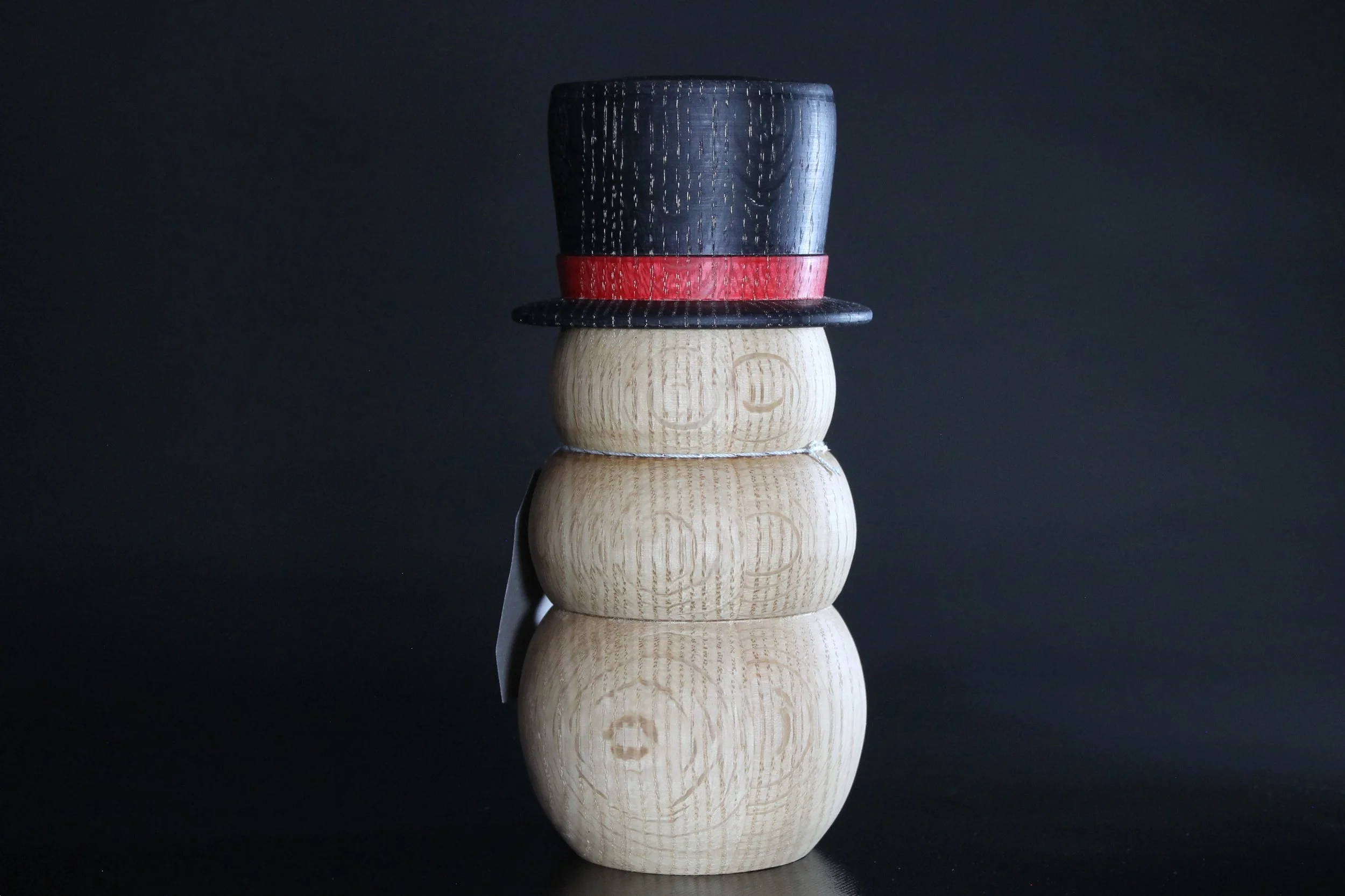 Red Oak Snowman