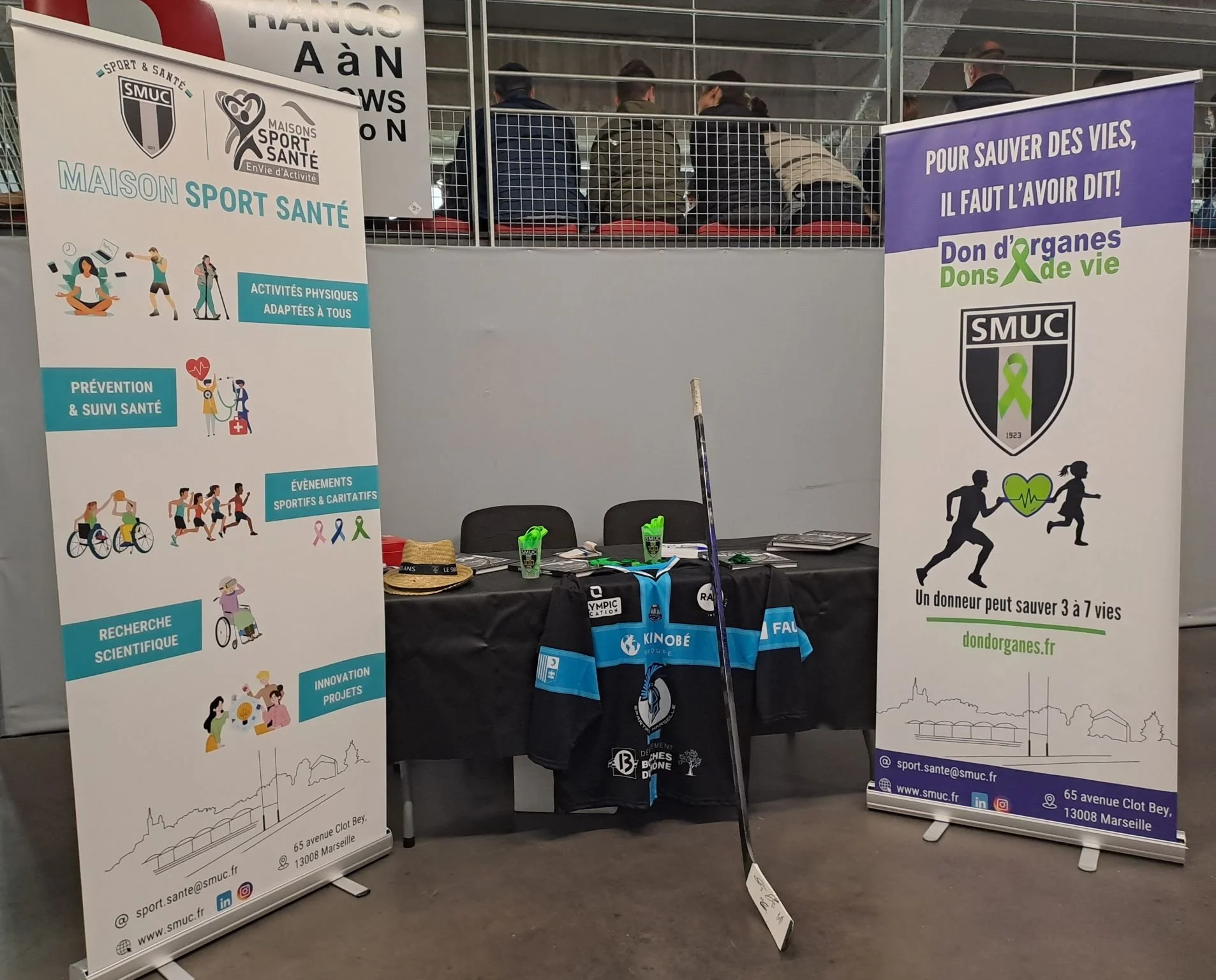 🏒💚 Une soirée de solidarité avec les Spartiates de Marseille