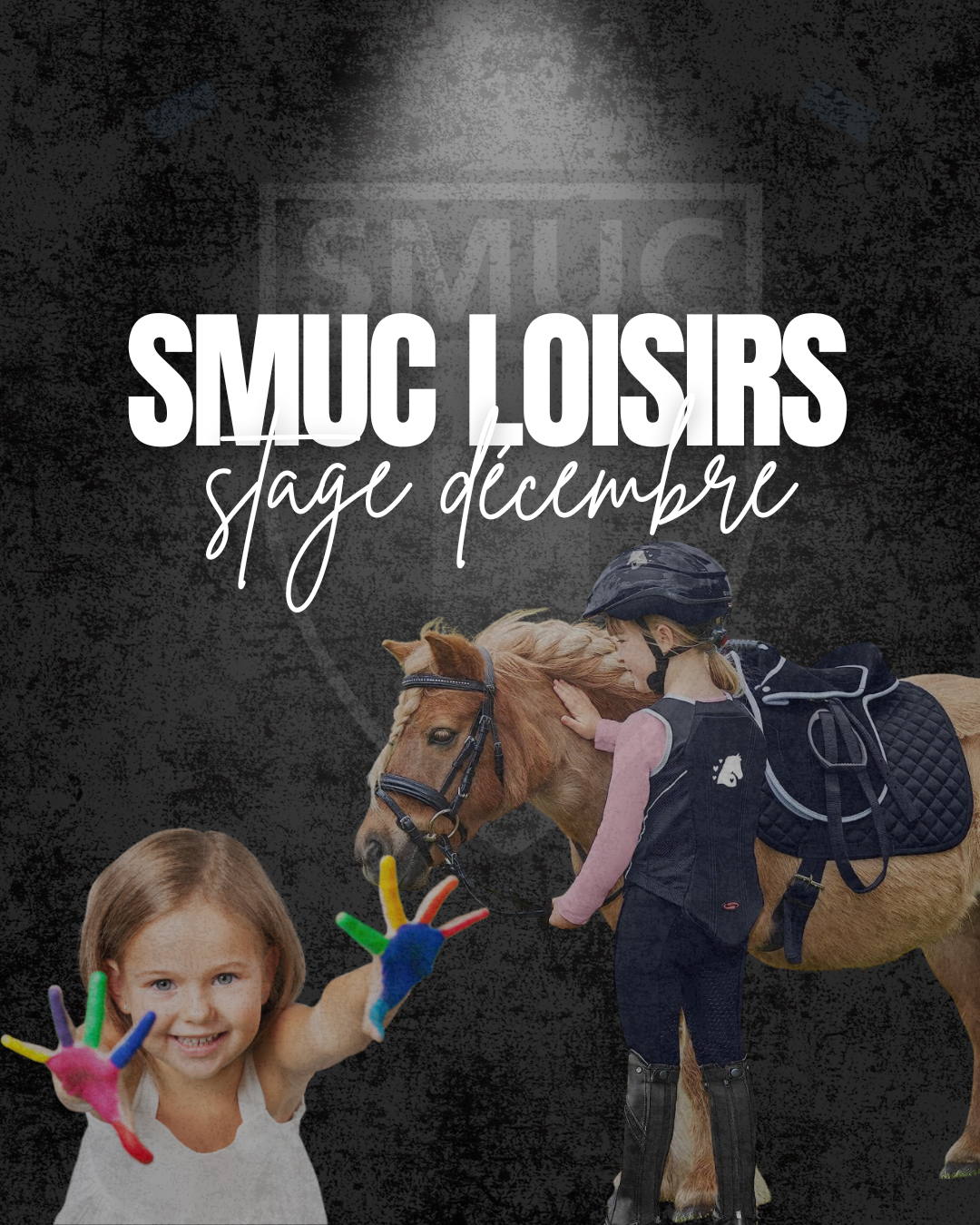 🐴🎨 Stages de fin d’année avec le SMUC Loisirs