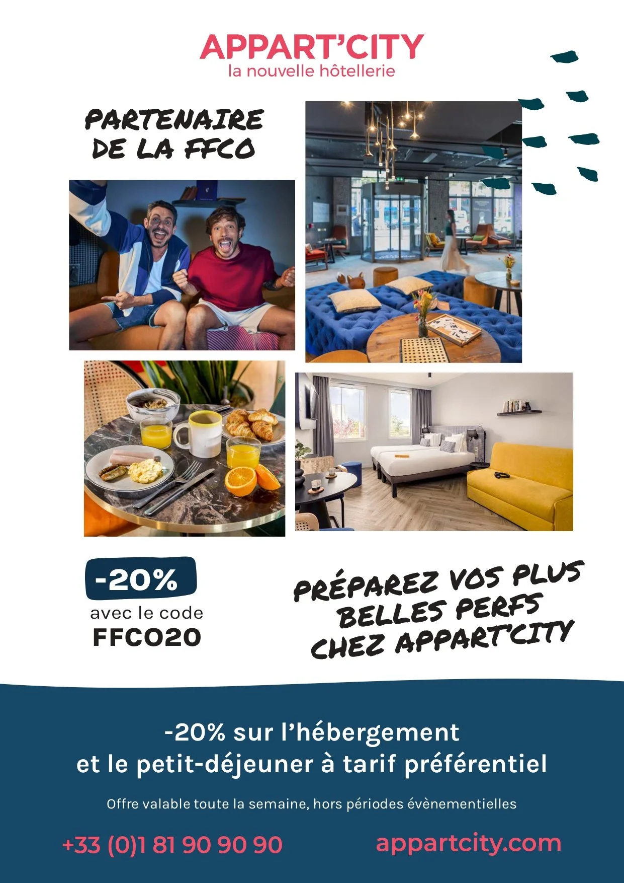 🏨 Profitez de –20 % chez Appart’City ! 