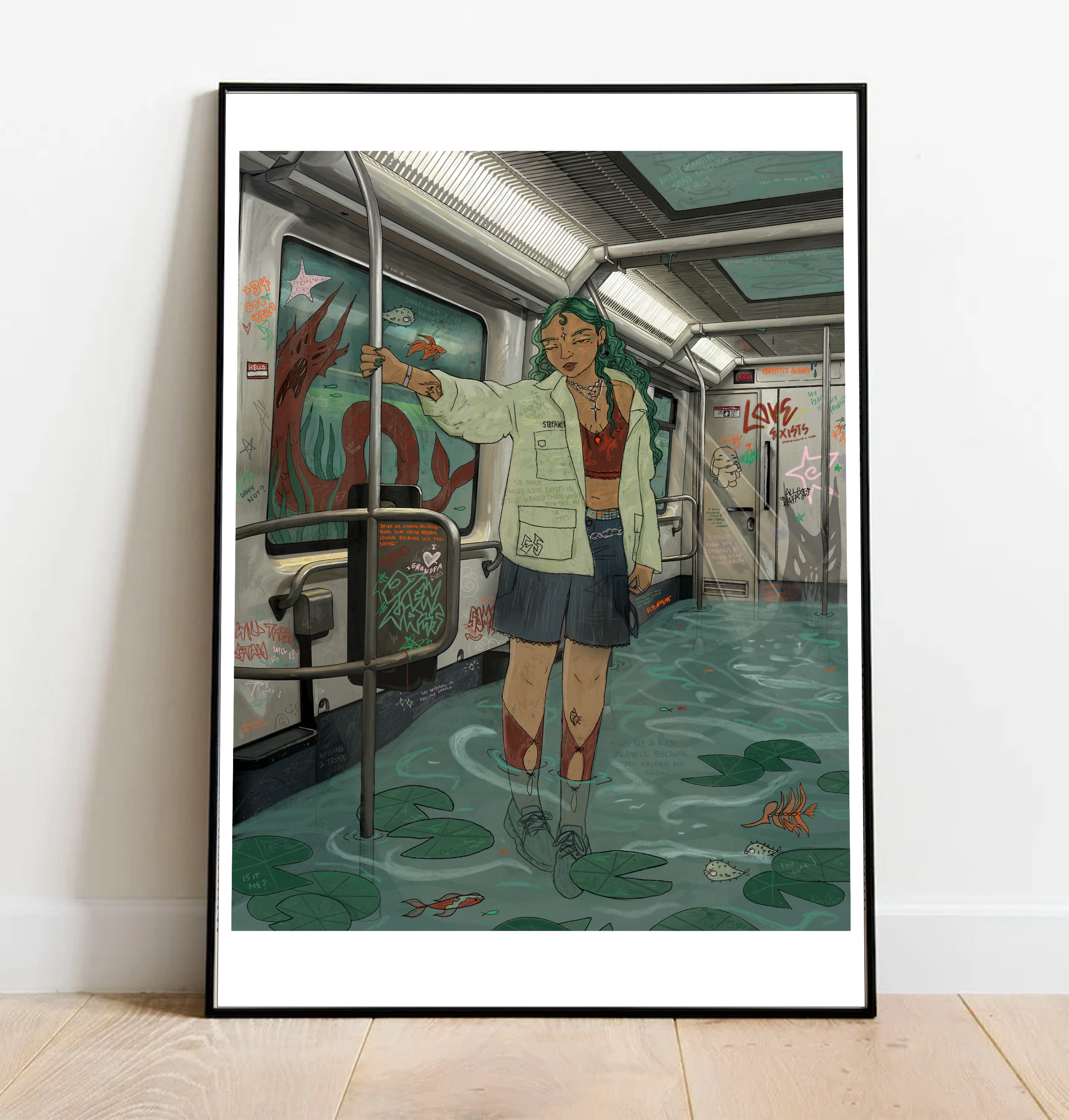 Metro For Your Thoughts Print