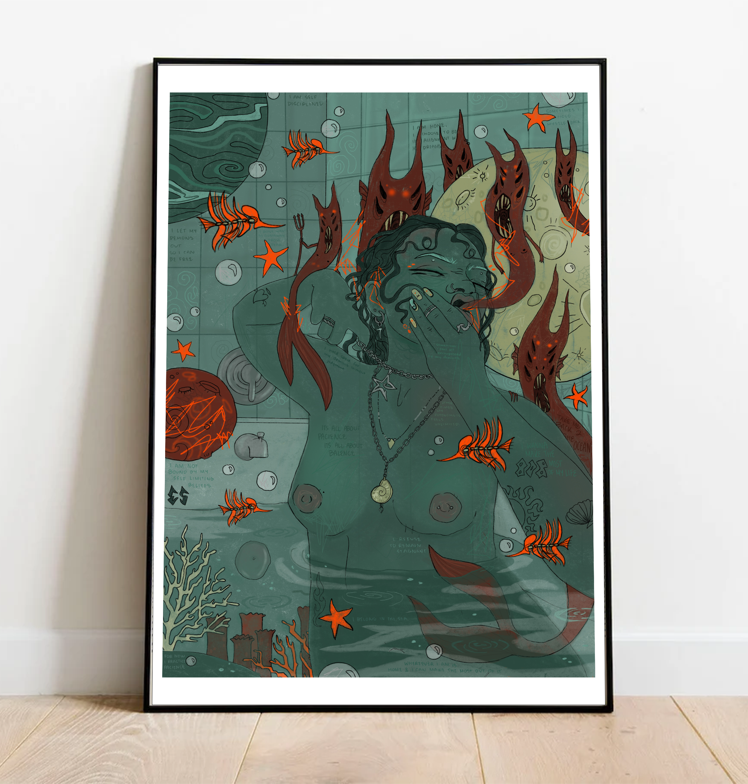 Take Me Back To The Ocean Print