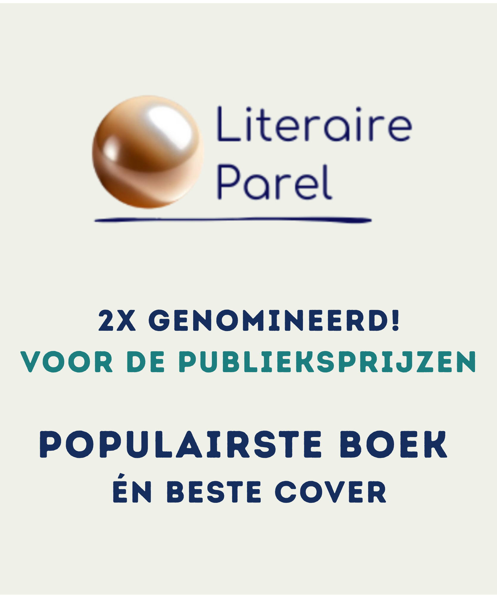 Nancy Brands nominatie Literaite Parel.png