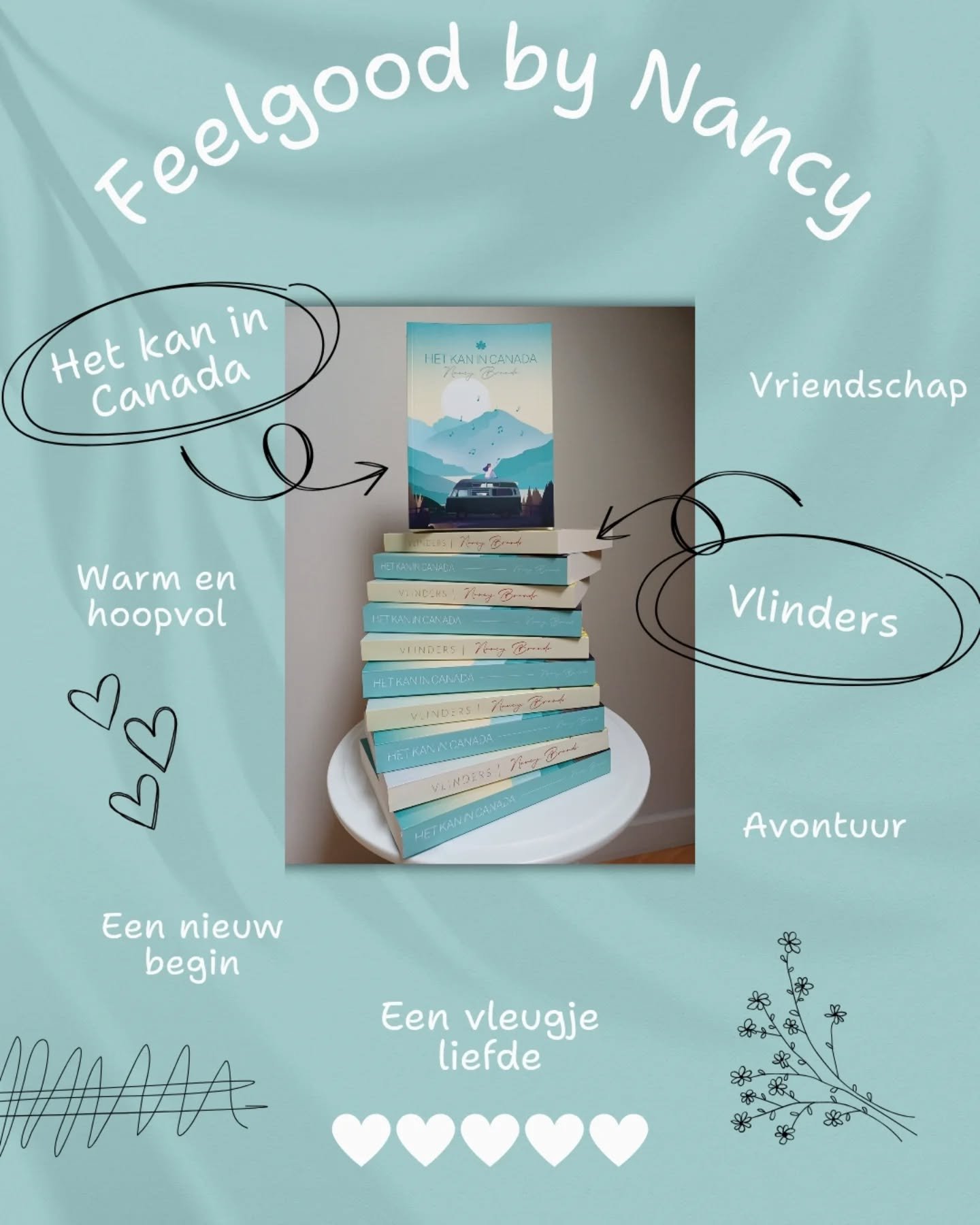 Iemand vroeg me laatst welk boek ik zelf het leukst vind.

Uhm&hellip; dat voelt een beetje alsof ik moet kiezen tussen mijn kinderen. Ik kan het niet. Ik hou van&nbsp;allebei,&nbsp;evenveel&nbsp;❤️

Dus&hellip; ik laat het aan jullie!
Zijn jullie 💛