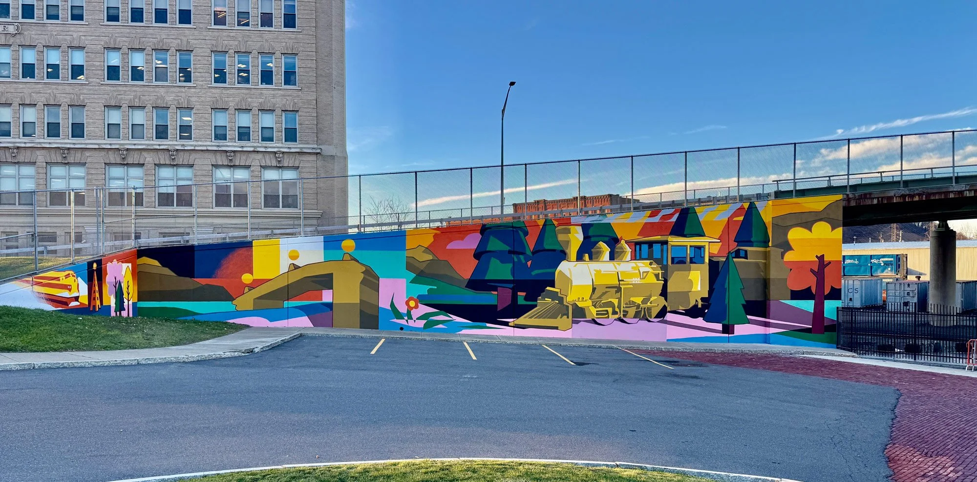 Binghamton, NY exterior mural